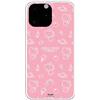 Personalaizer Cover per iPhone 14 Pro Max - Hello Kitty patron sobre rosa