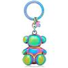 TOUS Portachiavi Metal Bold Bear 395910427 metallo, Iridescente, Taglia unica, Moderno