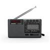 XHDATA D368 Mini Radio Portatile Ricaricabile FM/AM(MW)/SW Radiolina Tascabile Supporta TF Card/USB/Bluetooth MP3 Player