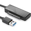 deleyCON USB 3.0 SATA Cavo Adattatore USB A a 2,5" Pollici Hard Disk HDD SSD 5 GBit/s UASP SATA I II III Plug&Play