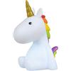 La Chaise Longue Luce notturna LED a forma di Unicorno, bianca, cambia colore