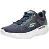 Skechers Go Run Lite Scarpa da Camminata Uomo Blu, 43.5