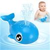 Collazoey Baby Bath Toy, Illuminazione LED Whale Bath Toy per Bambini, Irrigatore, Giocattolo da Bagno in Piscina per Bambini Piccoli e Bambini da 1 a 3 Anni