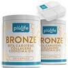+LIFE Betacarotene Integratore Abbronzatura PiùLife - 120 Capsule | 2 al giorno, Formula Sole con Vitamine A, C, E, Selenio e Licopene, Con Collagene e Acido Ialuronico per la Pelle e Melanina