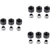 Casstad 9 Pezzi Router Collet Set Chuck Heads Adapter per Trapani Incisione Trimming Carving Machine Router Elettrico Fresa