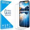 MAYtobe 2 Pezzi Vetro Temperato per Samsung Galaxy A25 5G, Pellicola Prottetiva Durezza 9H, Senza bolle, Anti Graffio, facile Installazione, 0,33mm Ultra Trasparente, Ultra Resistente