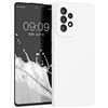 kwmobile Cover per Samsung Galaxy A53 5G Custodia - Back Case per Smartphone in Silicone TPU - Protezione Gommata - bianco matt