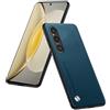 HULLIN Custodia Compatibile Con Smartphone, Compatible with Sony Xperia 1 V (6.5), Una Cover Protettiva Di Alta Qualità In Pelle PU - Zaffiro
