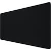 TITANWOLF - Grande Tappetino Mouse da Gioco con logo a sinistra - XXL Oversize Mousepad - Dimensione 1000 x 500 mm - XXL Formato Oversize da scrivania e Tavolo - per Mouse e Tastiera - Nero