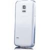 iCues Custodia Compatibile con | Samsung Galaxy S5 Mini | Trasparente TPU Chiaro | Trasparente della Cassa del Gel Sereno Sereno Silico [Screen Protector Compreso] Cover Case Tasca Borsa