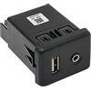 Vinciann modulo adattatore audio 3.5mm AUX con porta USB compatibile con codice OEM 13599456 adatto a Insignia A e Astra K