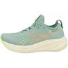 ASICS Gel-Nimbus 26, Sneaker Donna, Celadon Chiaro/Giallo di Sicurezza, 35.5 EU