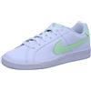 NIKE Wmns Court Royale, Sneaker Donna, White Barely Volt, 40.5 EU