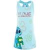 Disney Stitch Abito per Ragazze, Abito Senza Maniche per Bambina, Abito Stitch 'Aloha' Design, Regalo per Ragazza, Taglia 8 Anni | Blu