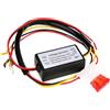 CGEAMDY Controller luce di marcia diurna a LED per auto, interruttore on/off automatico, DRL per veicoli con relè cablaggio dimmer