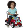Radio Flyer Busy Buggy, cavalcabile per passare da seduti a in piedi, cavalcabile rosso per bambini da 1 a 3 anni