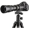 Fotga 420-800mm f / 8.3-16 Super-teleobiettivo Zoom Teleobiettivo zoom Lens con T-Nikon T2 Adattatore per Nikon D7200 D7100 D7000 D5500 D5300 D5200 D3300 D3200 D3100 D3000 D850 D810 D750 D610 D500 D90 D80 D4S e Oiù Reflex Fotocamera
