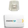 Generico Supporto adesivo compatibile con MooneyGo - Clip di fissaggio per MooneyGo - Clip adesiva compatibile con Mooney Go - Sistema fissaggio per auto - Colore bianco, 1 pezzo
