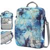 Dadanism 9-11 Tablet Custodia Borsa con Tracolla Per iPad (A16) 11, iPad Air 11 M4/M3, iPad Pro 11 M5/M4, iPad 10a Gen 10,9, iPad 9/8/7a Gen 10,2, Galaxy Tab A11+ 11, Tab M11 11, Marmo Blu