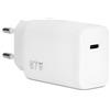 VULTECH Caricatore Adattatore Universale Vultech CC-167PDCUGWH 1 Porta Type-C PD67 QC 3.0 GaN 67W PPS Bianco Dimensioni Compatte