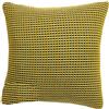 furn. Rowan - Cuscino imbottito in poliestere, colore: ocra, 45 x 45 cm