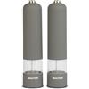 Salter Cosmos BW12199EU7 Set sale e pepe elettronico - Macinaspezie, una operazione, meccanismo di macinazione in ceramica, base illuminata, mani per artrite, corpo in acrilico senza BPA,