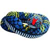 FeiWen Giocattoli di Peluche Gigante Serpente Morbida Peluches 290CM (2.8m Blu)