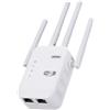 Green Lyca Ripetitore Amplificatore Wifi AC 1200Mbps dual band 2.4G/5G 2 Ethernet 100/1000