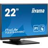 iiyama ProLite T2254MSC-B1AG Monitor PC 54,6 cm (21.5) 1920 x 1080 Pixel Full HD LED Touch screen Nero [T2254MSC-B1AG]