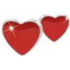 Mj Post 320 Kids Cuore Smaltato Rosso