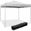 Gazebo richiudibile pieghevole 3 X 3 Bianco ricoperto in PVC impermeabile EXPO