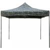 Gazebo richiudibile pieghevole 3 X 3 Mimetico ricoperto in PVC impermeabile