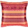 Bassetti Maser 9328913 - Federa per cuscino per biancheria da letto, 100% raso di cotone, colore rosso geranio R1, dimensioni: 65 x 65 cm
