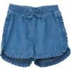 s.Oliver Junior Short Pantaloncini di Jeans, Blue, 92 Ragazze