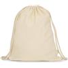 Sacca con coulisse in cotone organico personalizzata Roly Muna personalizzate o neutre