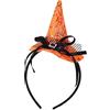 BeNsil Cappello da strega di Halloween - Fasce per capelli di Halloween Cappello da strega, cappello da strega a punta per bambini, Cerchietto per capelli di Halloween, Accessori per capelli per feste