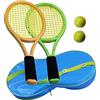 AIDIER Comfy Grip - Set di Racchette da Tennis Junior Con Palle e Borsa per il Trasporto, Attrezzatura in Gomma per Bambini dai 3 Anni