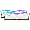 TEAM GROUP RAM DIMM Team Group Delta RGB DDR5 6000 Mhz Da 64GB (2x32GB) Bianco CL38 INTEL XMP