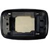 PROPOSTEONLINE Specchio ricambio realizzato per FORD FIESTA - COURIER dal 1996 al 1999 lato Sinistro Vetro curvo riscaldato