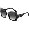 Dolce & Gabbana Occhiali da sole Dolce & Gabbana 4377 501/8G - Occhiali da sole farfalla nero Dolce & Gabbana 8056597195300