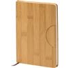 Taccuino personalizzato A5 copertina in bamboo 80 pagine Roly Ledo personalizzate o neutre