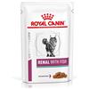 Royal Canin V-Diet Royal Canin Renal Cibo Umido per Gatti - Manzo - 12x85 gr