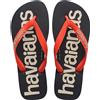 HAVAIANAS TOP LOGOMANIA 2 Ciabatta Infradito - Uomo - Blood Orange