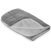 medisana HB 674 3in1 coperta riscaldante coccolosa per il viaggio con powerbank/batteria, lavabile, spegnimento automatico, protezione da surriscaldamento, 2 livelli di temperatura, 162 x 62 cm