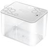 GIO'STYLE Giostyle Contenitore Alimentare per Dispensa Rettangolare M | Bianco | 1,2L | Made in Italy | Coperchio Ermetico | Linea Con.Tengo
