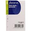 FILOFAX MINI REFILL RULED WHITE 513008, bianco a righe per taccuino (513008)