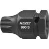 Hazet 990S-14 Inserto Chiave a Bussola per Avvitatori ad Impulso e Giraviti, Nero, Attacco Quadro, Cavo, 12.5 mm 1/2 di Pollice