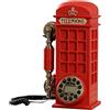 XHMCDZ Telefono Vintage Classico Telefono Fisso per casa Telefono Fisso Creativo Carino Telefono Booth Parete a Muro Casa Telefono Europeo Antico