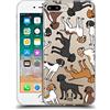 Head Case Designs Pointer Inglese Modelli Razze Canine 13 Custodia Cover in Morbido Gel Compatibile con Apple iPhone 7 Plus/iPhone 8 Plus
