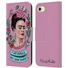Head Case Designs Licenza Ufficiale Frida Kahlo Femminismo Arte E Citazioni Custodia Cover in Pelle a Portagoglio Compatibile con Apple iPhone 7/8 / SE 2020 & 2022